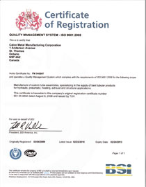 ISO Certificate